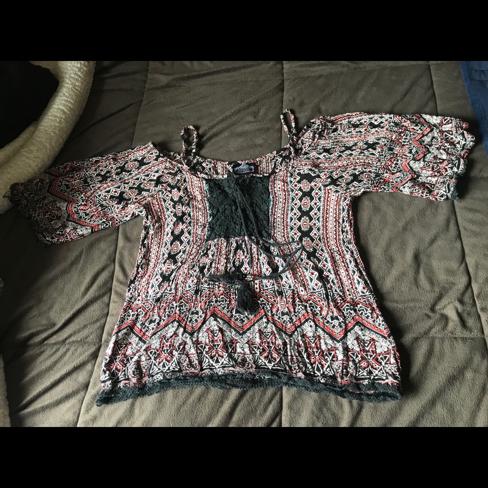 Off the shoulder blouse